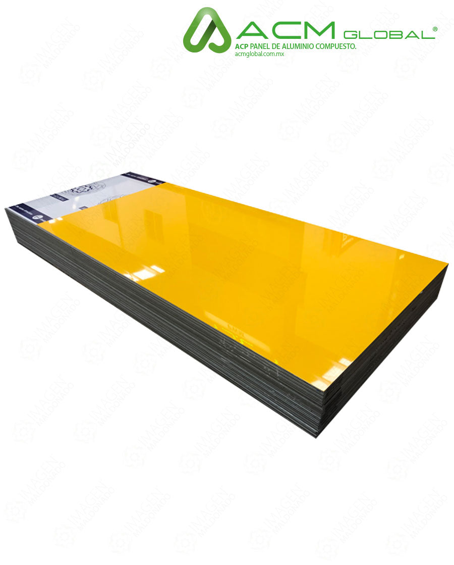 ALB644YELLOW HOJA PANEL ALUMINIO YELLOW (AMARILLO SHELL) 4MM