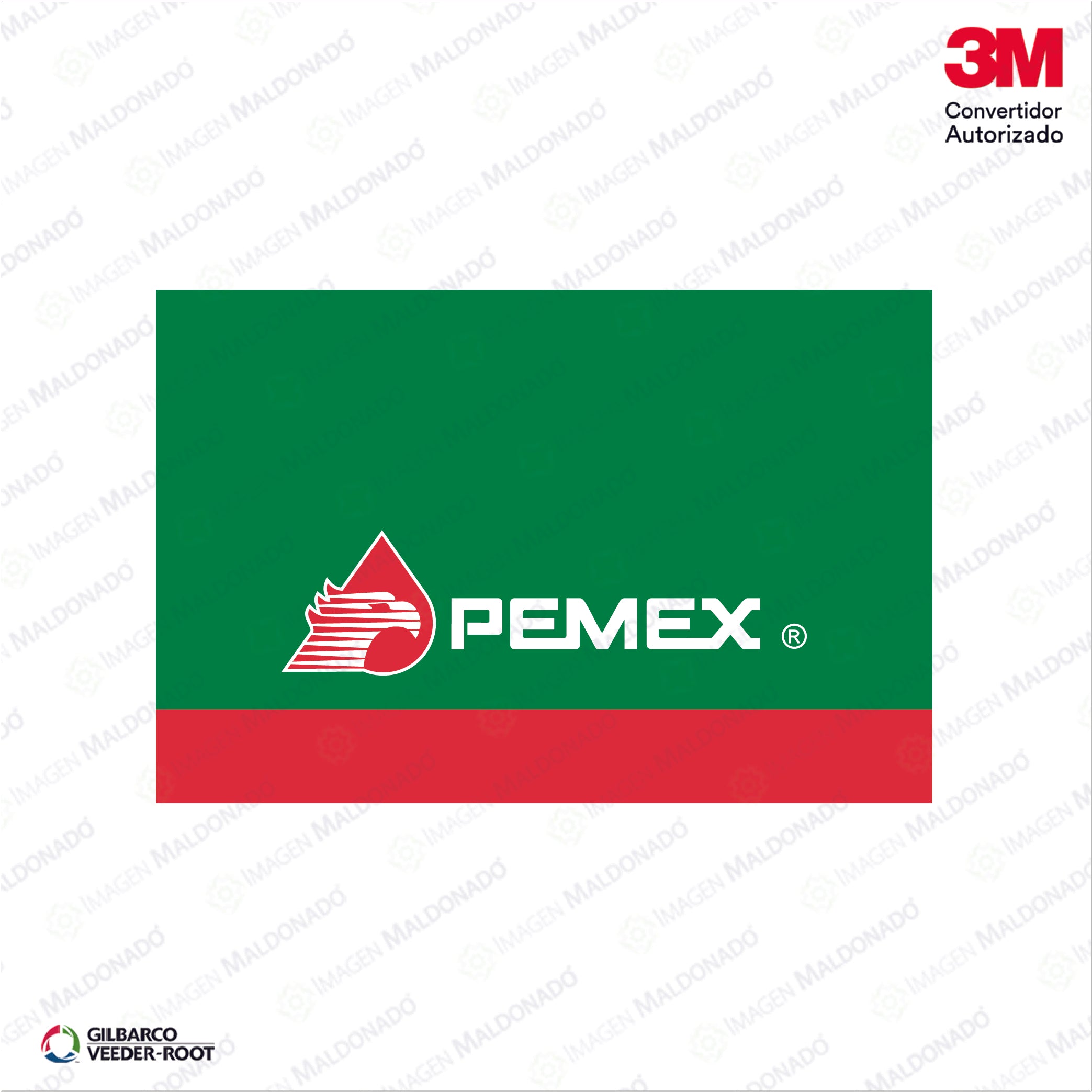 E500_C3P_Pmxt 3M-Tr Gilbarco 3P Canopy Pemex Tradicional